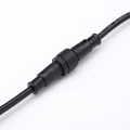 M16 2 pin waterproof connector male female extension cord IP68 outdoor LED connector power cable